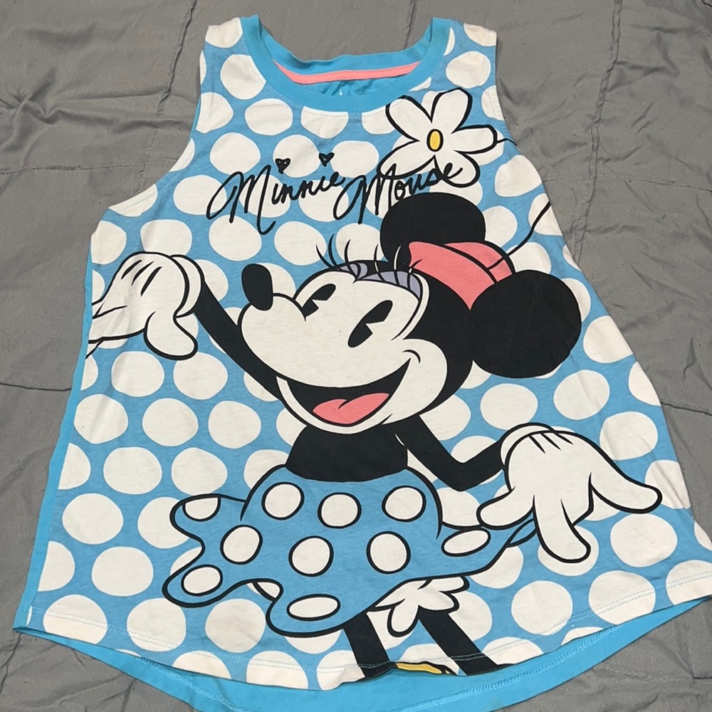 4/$15 ❤️Girls  XL  Minnie Mouse tank top